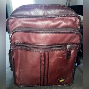 Land leather shoulder bag